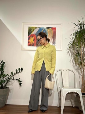 「アーバンリサーチ」｜「アイテム（その他シューズ）」を使った、SonnyLabel WOMENさん（レディース・155cm）の春コーディネート