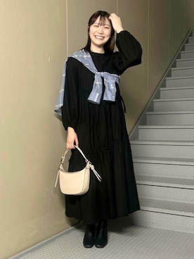 「URBAN RESEARCH Sonny Label（アーバンリサーチサニーレーベル）のアイテム（ワンピース/ドレス）」を使った、SonnyLabel WOMENさん（レディース・160cm）の春コーディネート
