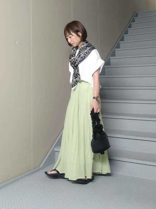 セール】エアリーコットンボイルフレアスカート（スカート）｜URBAN