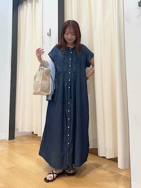 「URBAN RESEARCH Sonny Label（アーバンリサーチサニーレーベル）のアイテム（ワンピース/ドレス）」を使った、SonnyLabel WOMENさん（レディース・154cm）の夏コーディネート