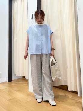 「URBAN RESEARCH Sonny Label（アーバンリサーチサニーレーベル）のアイテム」を使った、SonnyLabel WOMENさん（レディース・154cm）の夏コーディネート