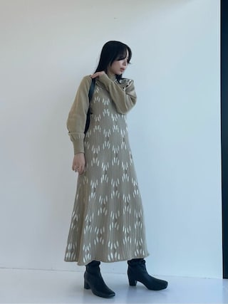 PUBLIC TOKYO（パブリックトウキョウ）の「ランバスパターンニット