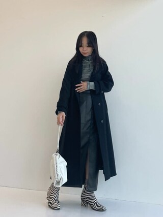 PUBLIC TOKYO パブリック トウキョウ カシミヤブレンドトレンチコート PUBLIC TOKYO（パブリックトウキョウ）の「カシミヤブレンド