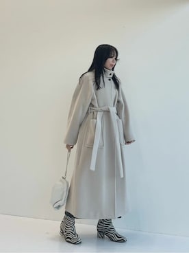 「PUBLIC TOKYO（パブリックトウキョウ）のアイテム（その他アウター）」を使った、publictokyo0124さん（レディース・157cm）の秋コーディネート