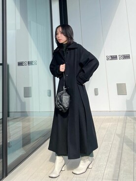 「PUBLIC TOKYO（パブリックトウキョウ）のアイテム（その他アウター）」を使った、publictokyo0124さん（レディース・157cm）の秋コーディネート