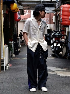 「スタンスミス」｜BILLY'S STAFFさん（メンズ・170cm）の夏コーディネート