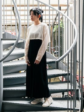 「スタンスミス」｜BILLY'S STAFFさん（レディース・161cm）の夏コーディネート