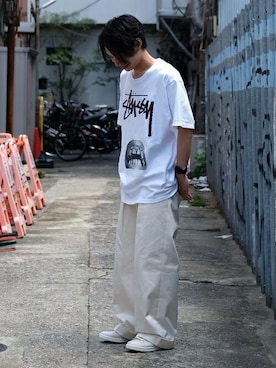 「stussy」｜BILLY'S STAFFさん（メンズ・170cm）の夏コーディネート