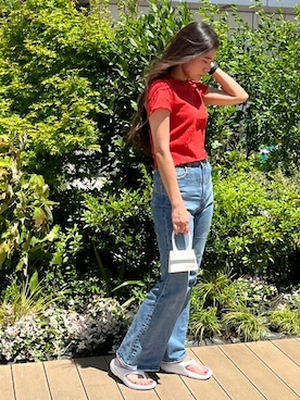 「Danner（ダナー）のアイテム（サンダル）」を使った、BILLY'S STAFFさん（レディース・165cm）の夏コーディネート