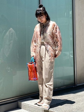 「Danner（ダナー）のアイテム（サンダル）」を使った、BILLY'S STAFFさん（メンズ・163cm）の夏コーディネート