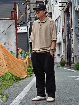 「VANS（バンズ）のアイテム（トップス）」を使った、BILLY'S STAFFさん（メンズ・171cm）の夏コーディネート