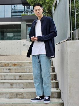 「アイテム（スニーカー、その他）」を使った、BILLY'S STAFFさん（メンズ・188cm）の夏コーディネート