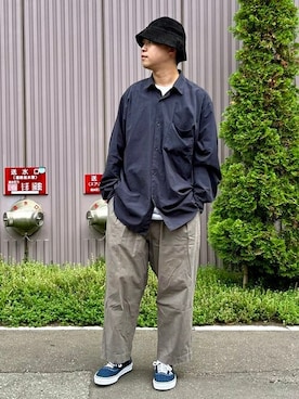 「アイテム（スニーカー、その他）」を使った、BILLY'S STAFFさん（メンズ・170cm）の夏コーディネート