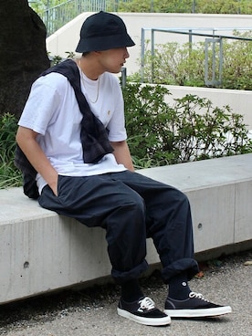 「STANCE（スタンス）のアイテム」を使った、BILLY'S STAFFさん（メンズ・178cm）の秋コーディネート