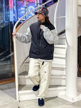 「MLB（メジャーリーグベースボール）のアイテム」を使った、BILLY'S STAFFさん（レディース・160cm）の秋コーディネート