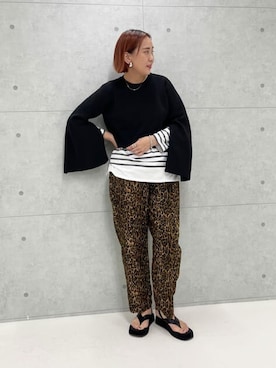 「Le Minor（ルミノア）のアイテム」を使った、NOLLEY'Sさん（レディース・167cm）の冬コーディネート