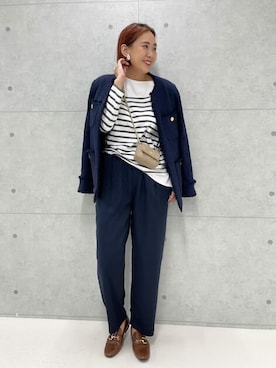 「Le Minor（ルミノア）のアイテム」を使った、NOLLEY'Sさん（レディース・167cm）の冬コーディネート