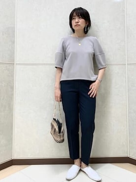 「PAOLA NUTTI  （パオラヌッティ）のアイテム」を使った、NOLLEY'Sさん（レディース・160cm）の春コーディネート