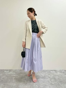 「#ジャケット」｜NOLLEY'Sさん（レディース・160cm）の春コーディネート