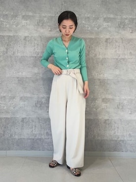 「STATUS（ステイタス）のアイテム」を使った、NOLLEY'Sさん（レディース・160cm）の春コーディネート