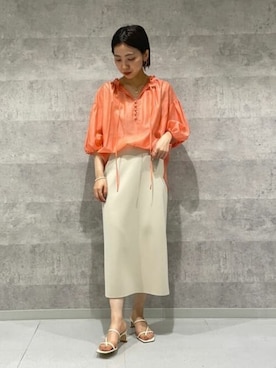 「REMME（レメ）のアイテム」を使った、NOLLEY'Sさん（レディース・160cm）の春コーディネート