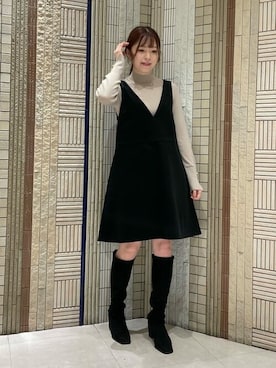 「アイテム（ワンピース/ドレス）」を使った、JILLSTUARTさん（レディース）の秋コーディネート