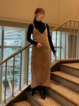 「アイテム（ブーツ）」を使った、JILLSTUARTさん（レディース）の秋コーディネート