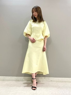 「JILL STUART（ジルスチュアート）のアイテム」を使った、JILLSTUARTさん（レディース・160cm）の春コーディネート