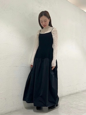 「JILL STUART（ジルスチュアート）のアイテム（Tシャツ/カットソー）」を使った、JILLSTUARTさん（レディース・152cm）の秋コーディネート