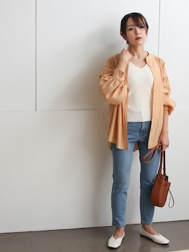 SocialGIRLさん（レディース・160cm）の春コーディネート