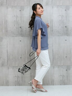 SocialGIRLさん（レディース・160cm）の春コーディネート