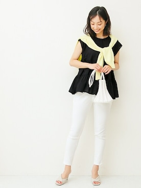 SocialGIRLさん（レディース・169cm）の夏コーディネート