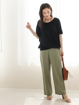 SocialGIRLさん（レディース・164cm）の夏コーディネート