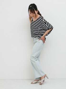 SocialGIRLさん（レディース・160cm）の夏コーディネート