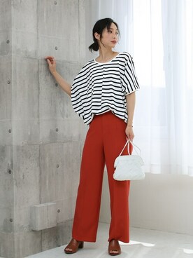 SocialGIRLさん（レディース・169cm）の夏コーディネート