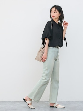 SocialGIRLさん（レディース・169cm）の夏コーディネート