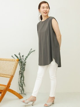 SocialGIRLさん（レディース・164cm）の夏コーディネート