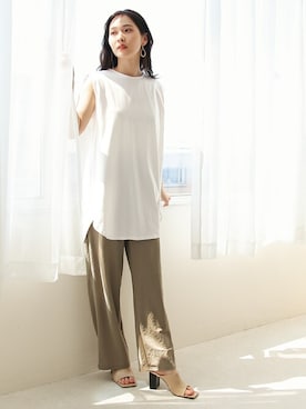 SocialGIRLさん（レディース・164cm）の夏コーディネート