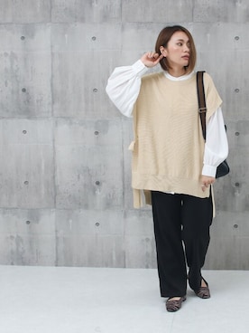 SocialGIRLさん（レディース・160cm）の秋コーディネート