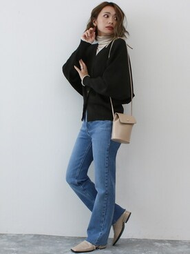「Social GIRL（ソーシャルガール）のアイテム」を使った、SocialGIRLさん（レディース・160cm）の秋コーディネート