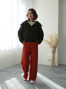 SocialGIRLさん（レディース・160cm）の秋コーディネート