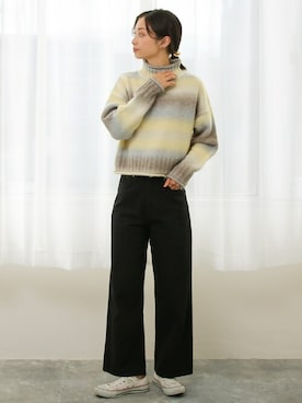 SocialGIRLさん（レディース・169cm）の秋コーディネート