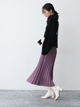 SocialGIRLさん（レディース・169cm）の冬コーディネート