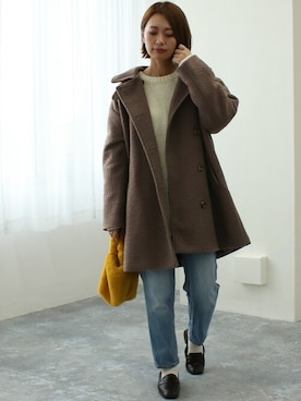 SocialGIRLさん（レディース・160cm）の冬コーディネート