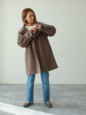 SocialGIRLさん（レディース・160cm）の冬コーディネート