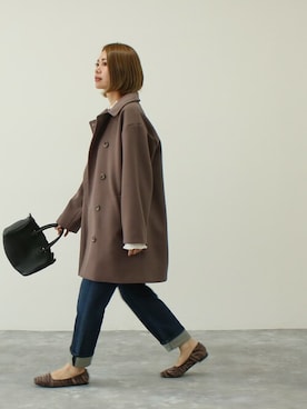 「Social GIRL（ソーシャルガール）のアイテム」を使った、SocialGIRLさん（レディース・160cm）の冬コーディネート