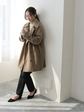 SocialGIRLさん（レディース・164cm）の冬コーディネート