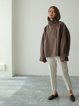 SocialGIRLさん（レディース・160cm）の冬コーディネート