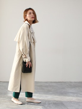 SocialGIRLさん（レディース・160cm）の春コーディネート