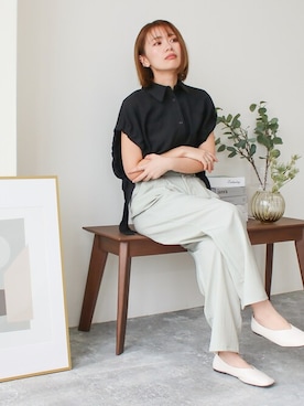 SocialGIRLさん（レディース・160cm）の春コーディネート